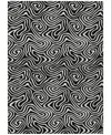 Addison Chantille Machine Washable Acn1030 5'x7'6" Area Rug In Black