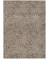 Addison Chantille Mahine Washable Acn1030 8'x10' Area Rug In Brown