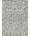 Addison Chantille Mahine Washable Acn1030 8'x10' Area Rug In Gray