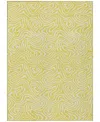 Addison Chantille Mahine Washable Acn1030 8'x10' Area Rug In Yellow