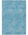 Addison Chantille Mahine Washable Acn1030 9'x12' Area Rug In Teal