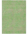 Addison Chantille Mahine Washable Acn1031 2'6"x3'10" Area Rug In Lime