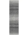 Addison Chantille Mahine Washable Acn1033 2'3"x7'6" Runner Area Rug In Gray