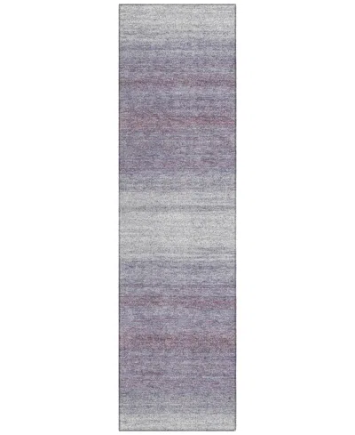 Addison Chantille Mahine Washable Acn1033 2'3"x7'6" Runner Area Rug In Lavender