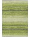 Addison Chantille Machine Washable Acn1033 2'6"x3'10" Area Rug In Lime