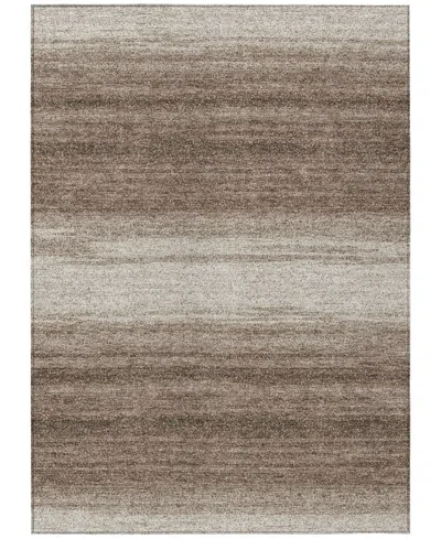 Addison Chantille Mahine Washable Acn1033 5'x7'6" Area Rug In Brown