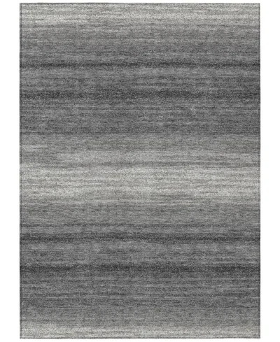 Addison Chantille Machine Washable Acn1033 5'x7'6" Area Rug In Gray