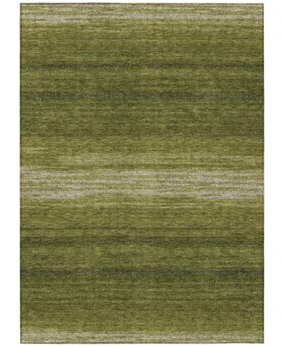Addison Chantille Mahine Washable Acn1033 5'x7'6" Area Rug In Olive