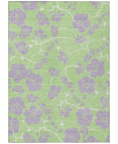 Addison Chantille Mahine Washable Acn1034 10'x14' Area Rug In Mint