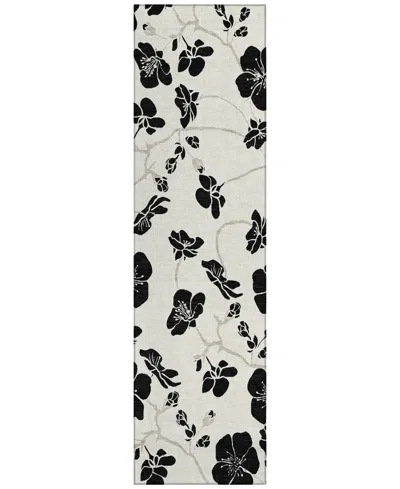 Addison Chantille Mahine Washable Acn1034 2'3"x7'6" Runner Area Rug In Ivory