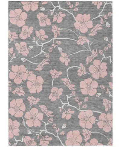 Addison Chantille Mahine Washable Acn1034 3'x5' Area Rug In Gray