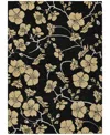Addison Chantille Mahine Washable Acn1034 5'x7'6" Area Rug In Black