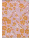 Addison Chantille Mahine Washable Acn1034 8'x10' Area Rug In Pink