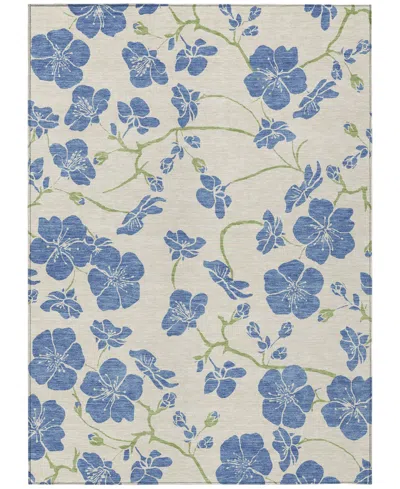 Addison Chantille Mahine Washable Acn1034 9'x12' Area Rug In Ivory