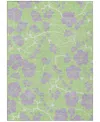 Addison Chantille Mahine Washable Acn1034 9'x12' Area Rug In Mint