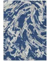 Addison Chantille Mahine Washable Acn1035 3'x5' Area Rug In Navy