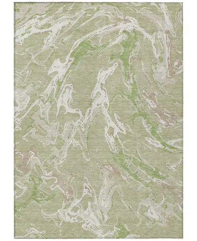 Addison Chantille Mahine Washable Acn1035 5'x7'6" Area Rug In Grass