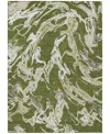 Addison Chantille Mahine Washable Acn1035 9'x12' Area Rug In Olive