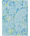 Addison Chantille Mahine Washable Acn1046 9'x12' Area Rug In Mist