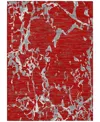 Addison Chantille Mahine Washable Acn1046 9'x12' Area Rug In Red
