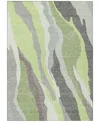 Addison Chantille Mahine Washable Acn1047 10'x14' Area Rug In Mint