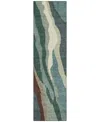 Addison Chantille Mahine Washable Acn1047 2'3"x7'6" Runner Area Rug In Sage