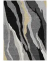 Addison Chantille Mahine Washable Acn1047 3'x5' Area Rug In Black
