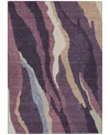 Addison Chantille Mahine Washable Acn1047 5'x7'6" Area Rug In Plum