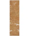 Addison Chantille Mahine Washable Acn1048 2'3"x7'6" Runner Area Rug In Paprika