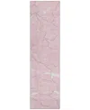 Addison Chantille Mahine Washable Acn1048 2'3"x7'6" Runner Area Rug In Pink