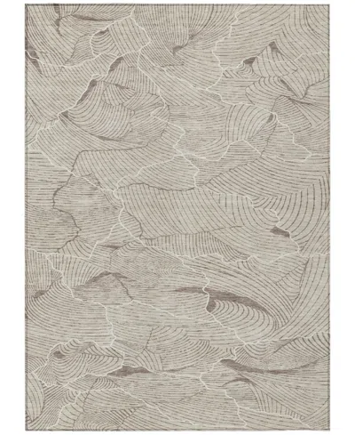 Addison Chantille Mahine Washable Acn1048 8'x10' Area Rug In Beige