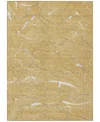 Addison Chantille Mahine Washable Acn1048 8'x10' Area Rug In Gold