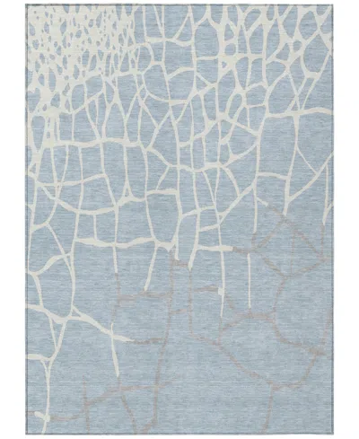 Addison Chantille Mahine Washable Acn1049 2'6"x3'10" Area Rug In Mist