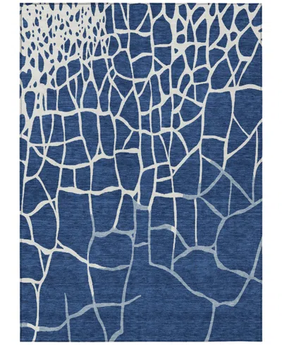 Addison Chantille Mahine Washable Acn1049 9'x12' Area Rug In Navy