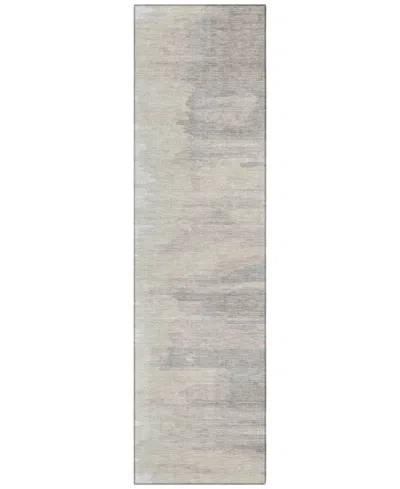 Addison Chantille Mahine Washable Acn1050 2'3"x7'6" Runner Area Rug In Ivory