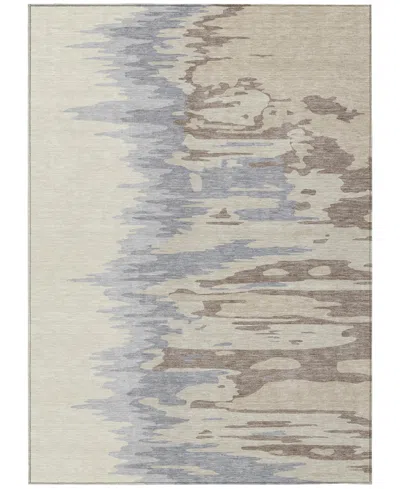 Addison Chantille Machine Washable Acn1050 5'x7'6 Area Rug In Beige