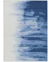 Addison Chantille Mahine Washable Acn1050 5'x7'6 Area Rug In Navy