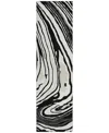 Addison Chantille Mahine Washable Acn1051 2'3"x7'6" Runner Area Rug In Black