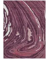 Addison Chantille Mahine Washable Acn1051 5'x7'6 Area Rug In Cranberry