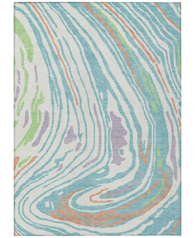 Addison Chantille Mahine Washable Acn1051 8'x10' Area Rug In Ivory