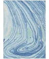 Addison Chantille Mahine Washable Acn1051 9'x12' Area Rug In Mist