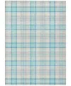 Addison Chantille Mahine Washable Acn1052 2'6"x3'10" Area Rug In Aqua