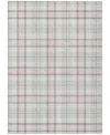 Addison Chantille Mahine Washable Acn1052 3'x5' Area Rug In Pink