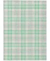 Addison Chantille Mahine Washable Acn1052 8'x10' Area Rug In Mint