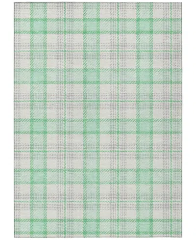 Addison Chantille Mahine Washable Acn1052 8'x10' Area Rug In Mint