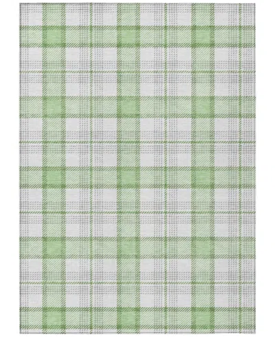 Addison Chantille Mahine Washable Acn1052 8'x10' Area Rug In Mint