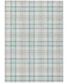 Addison Chantille Mahine Washable Acn1052 9'x12' Area Rug In Mist