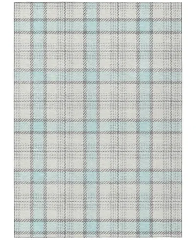 Addison Chantille Mahine Washable Acn1052 9'x12' Area Rug In Mist
