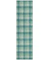 Addison Chantille Mahine Washable Acn1053 2'3"x7'6" Runner Area Rug In Mint
