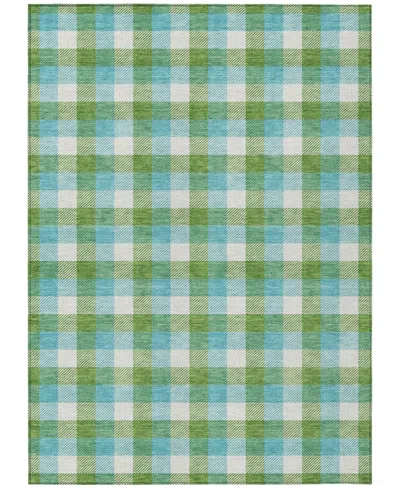 Addison Chantille Mahine Washable Acn1053 3'x5' Area Rug In Lime